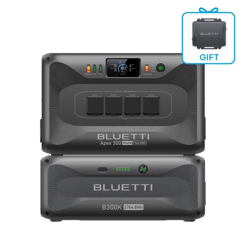 BLUETTI APEX 300 + B500K 7884.8Wh Соларен Генератор за Резервно Захранване Дома
