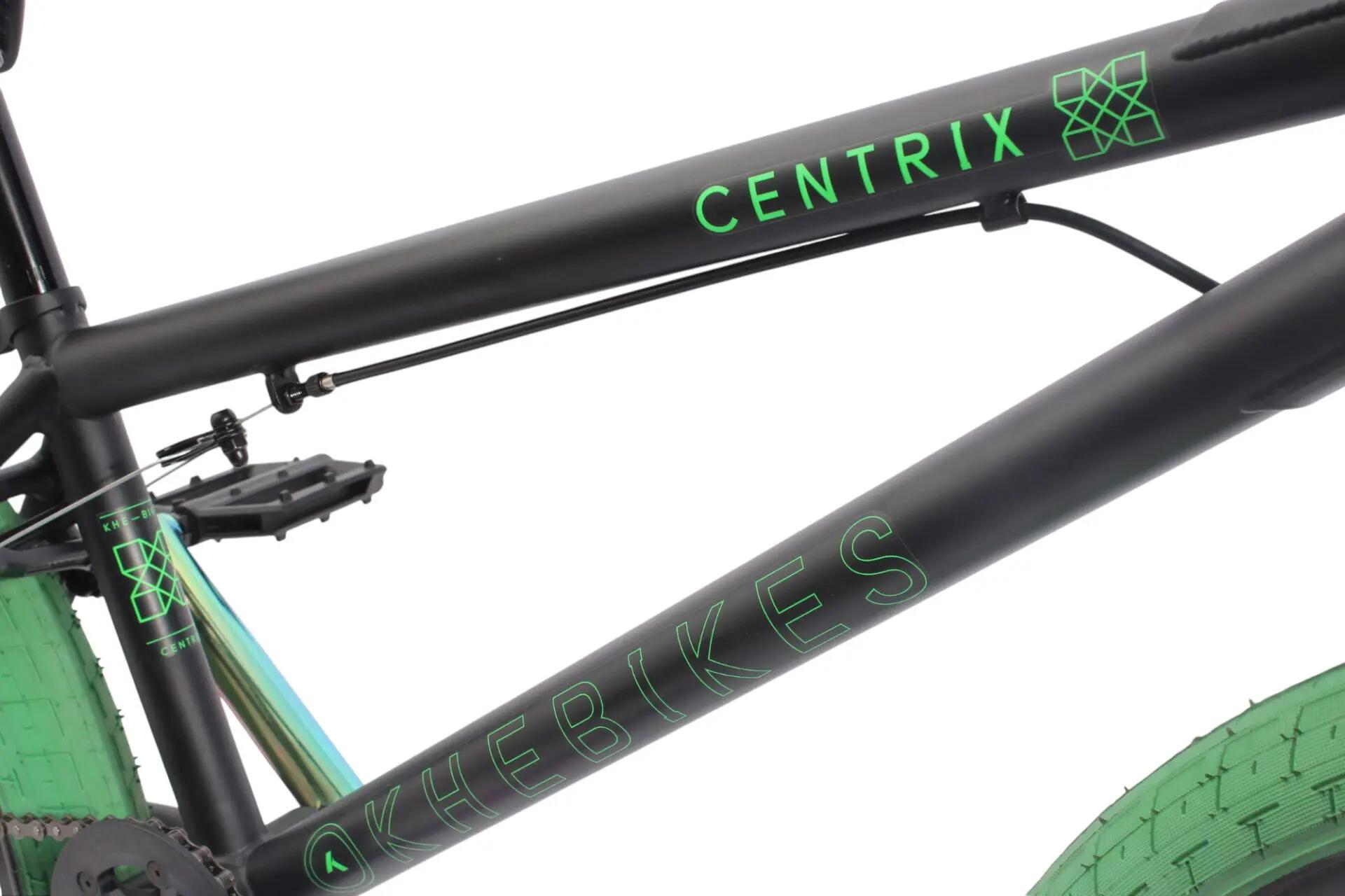Rower BMX dla dorosłych CENTRIX czarny 20 cali 10,6kg 12/15