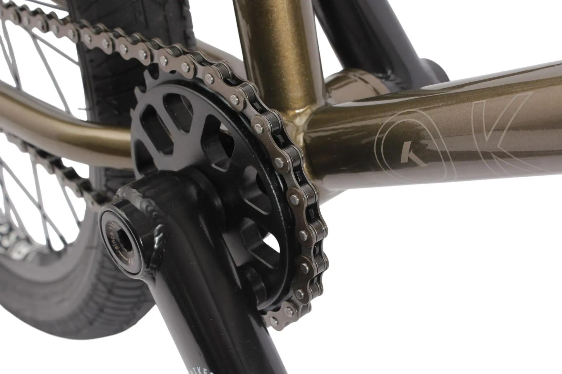 BMX kolo pro dospělé SPECTER V2 zlaté 20 palců 9,9kg 10/15