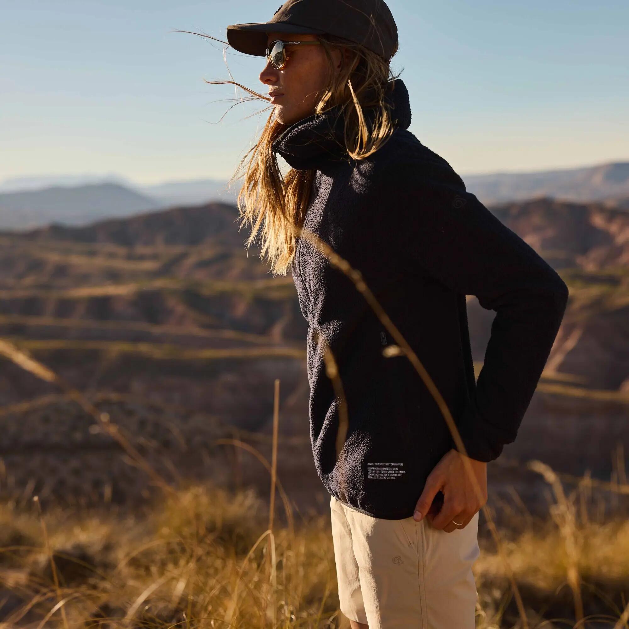 Chaqueta con capucha de forro polar Compresslite para mujer 3/3