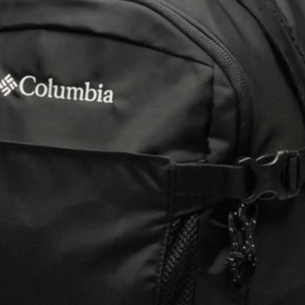 Mochila Negra Columbia Castle Crest Black 25L Ligera y Resistente 3/5