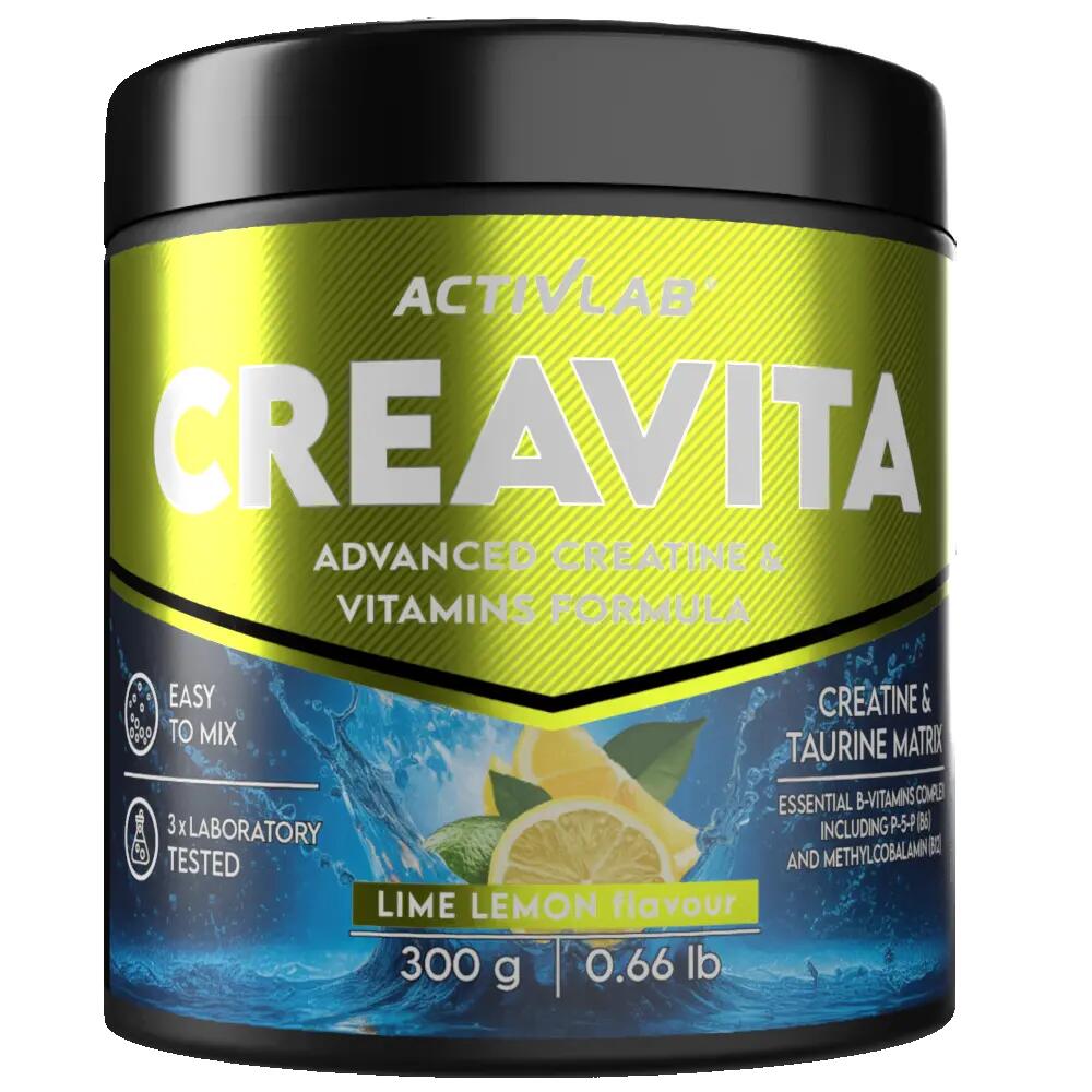 Kreatyna z tauryną i witaminami CREAVITA Activlab 8/10