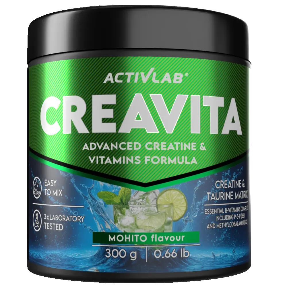 Kreatyna z tauryną i witaminami CREAVITA Activlab 5/10