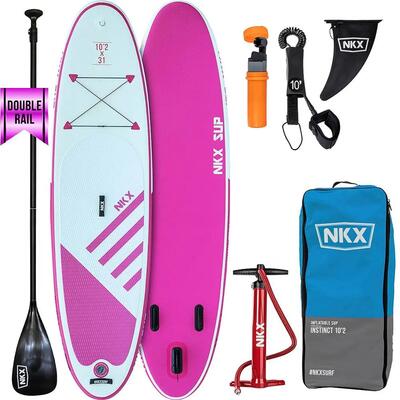 Opblaasbare sup - stand-up paddle - instinct 10 ft - pink gold