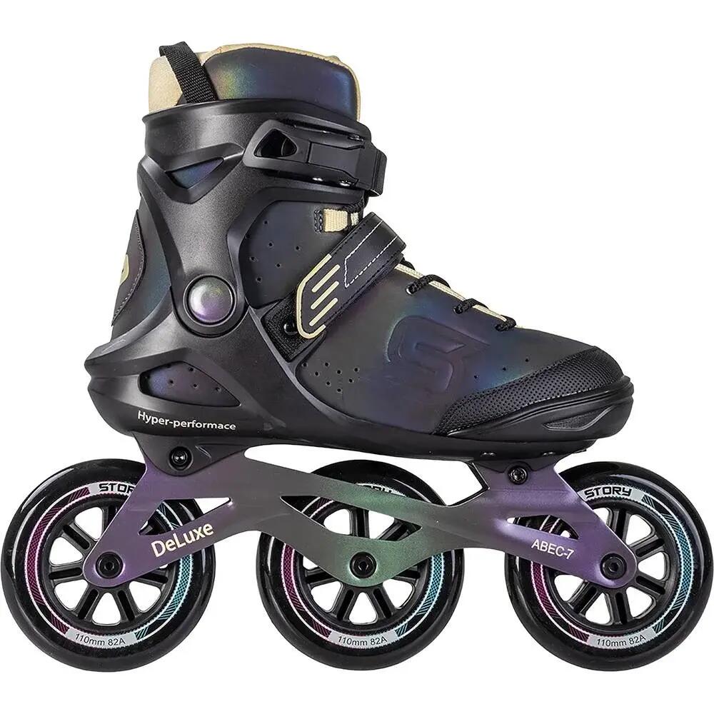 Unisex - Inlineskates - 110 mm, ABEC7 - Neochrome - Schwarz 4/4