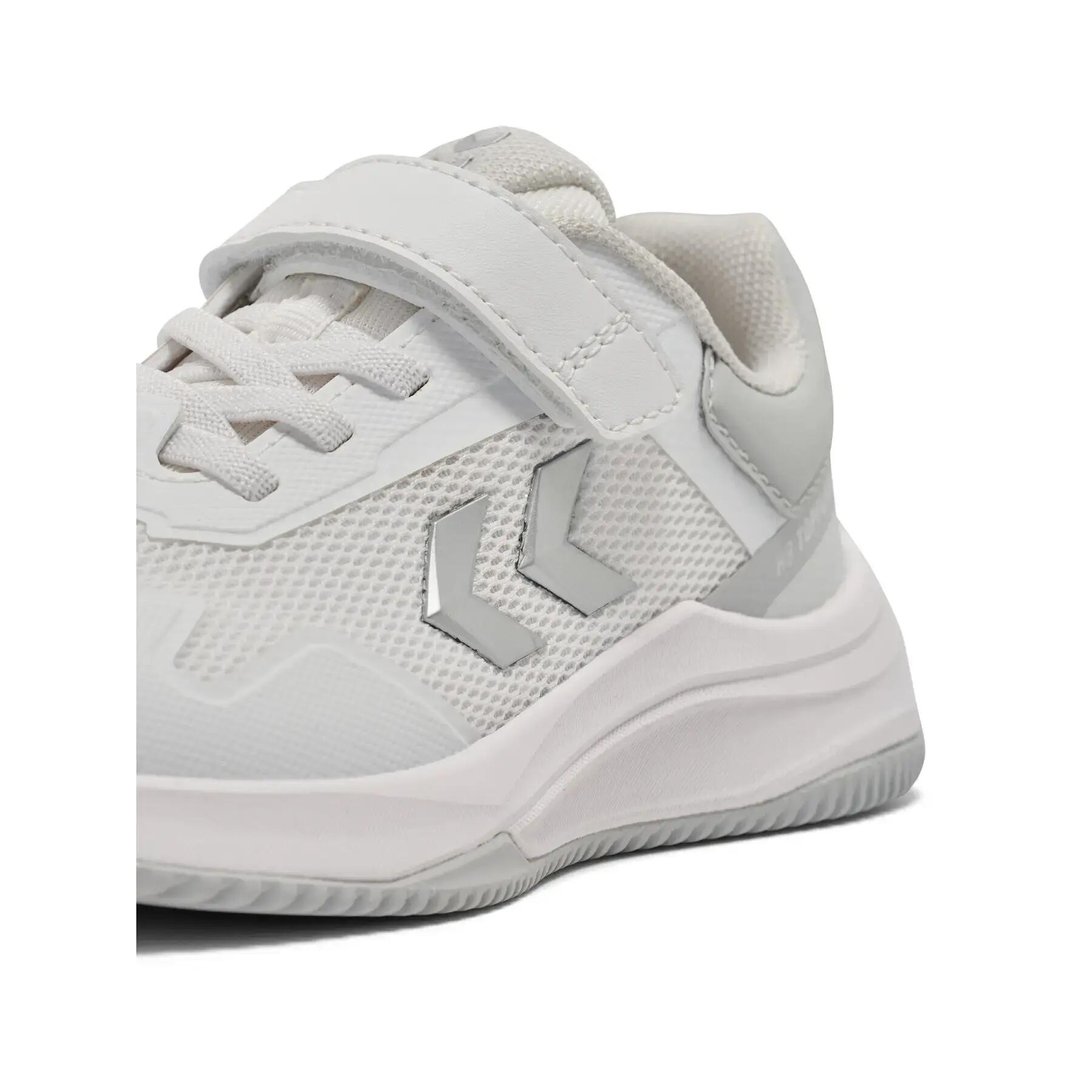 hummel TOPFLIGHT PRO VC JR chaussure indoor enfants confortable – WHITE 6/7