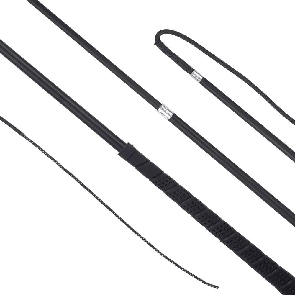 Harry's Horse Longeerzweep Carbon Telescoop - Zwart 2/3
