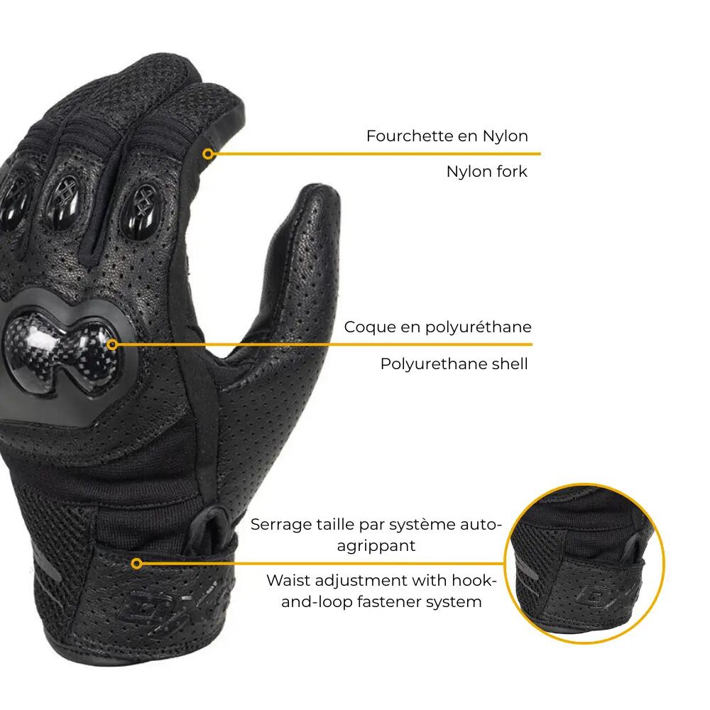 Gants moto homologués CE SPLINTER 4/7