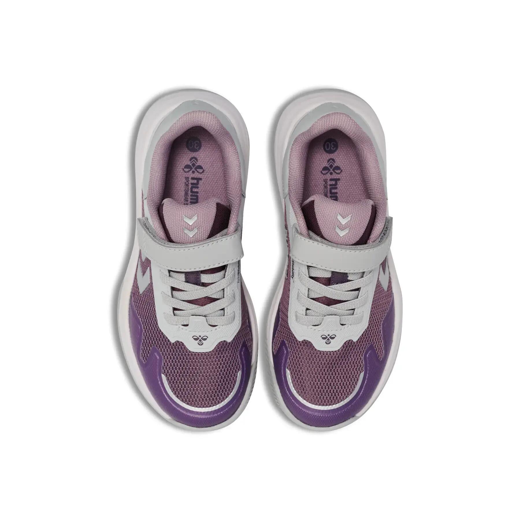 hummel TOPFLIGHT PRO VC JR chaussure indoor confortable – BLACK PLUM 6/7