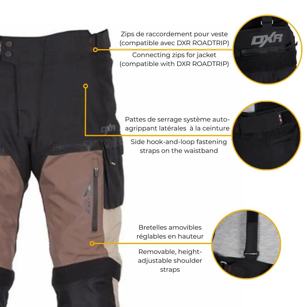 Pantalon moto homme certifié | ROADTRIP PANT 4/7