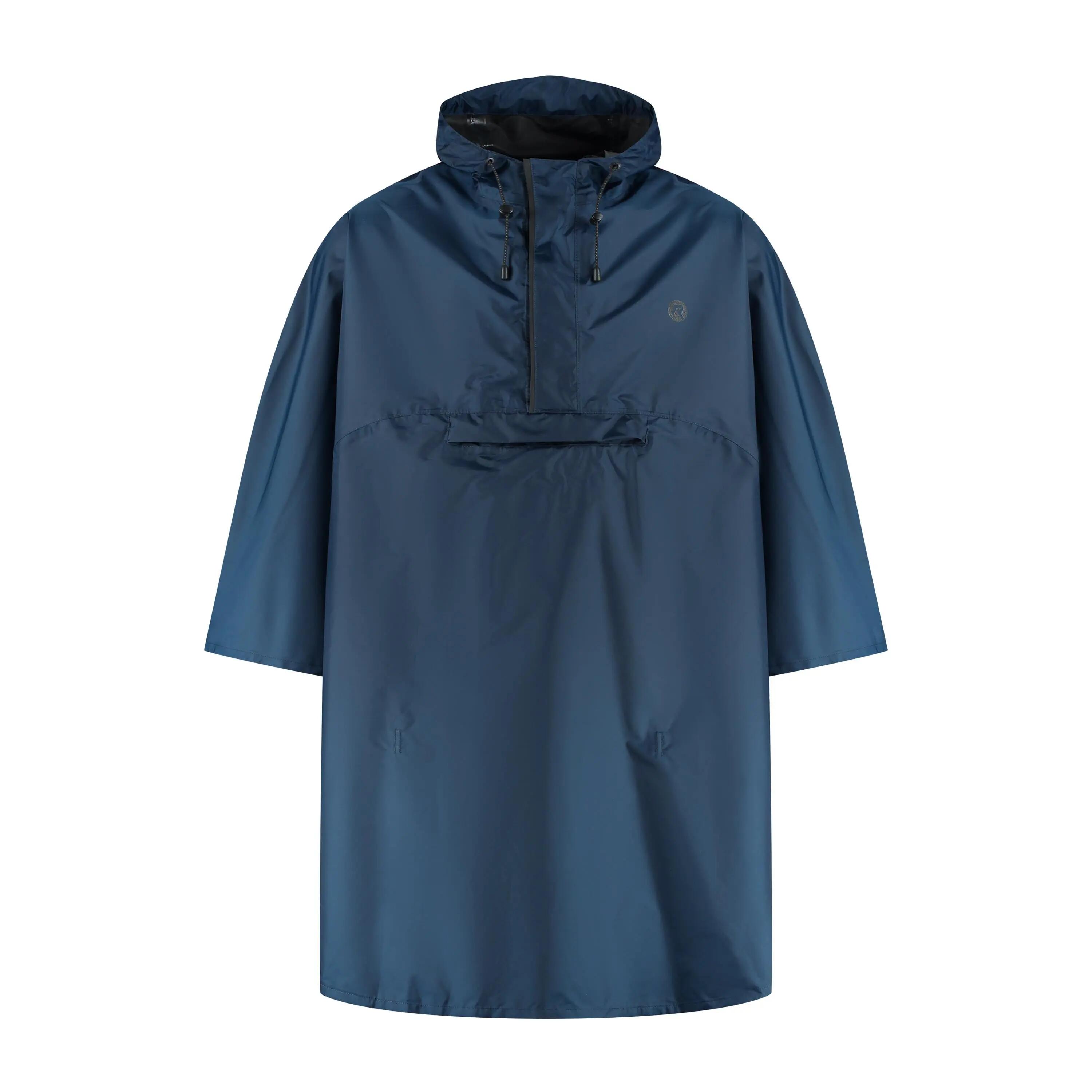 Regenponcho Volwassenen Waterdicht Blauw 2/7