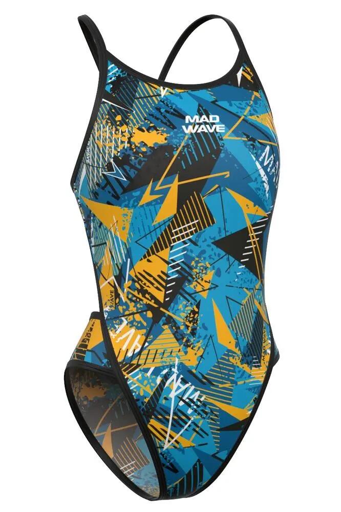 Maiô Mad Wave Daria PBT H2 - Azul - Tamanho G 4/5