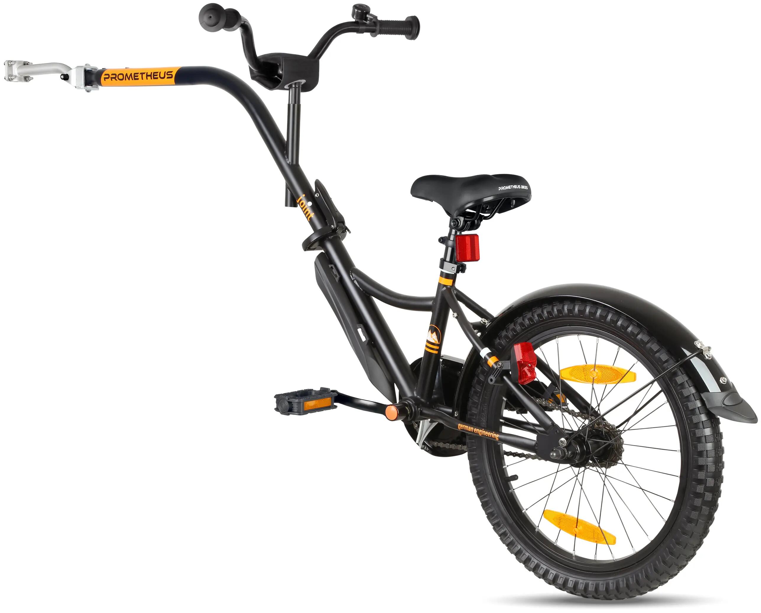 Aanhangfiets voor kinderen 18" vanaf 5 jaar, stalen zadelpen tot 31,8 mm 9/10