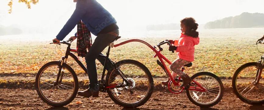 Bici rimorchio per bambini 18" da 5 anni, reggisella in acciaio fino a 31,8 mm 6/10