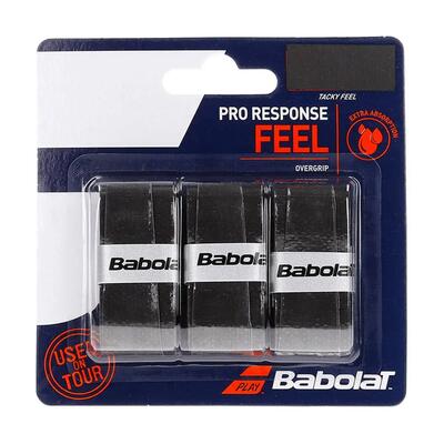 White babolat pro response x 3 overgrip