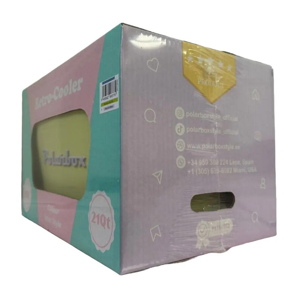 Nevera 20 Litros Polarbox Lima 3/4