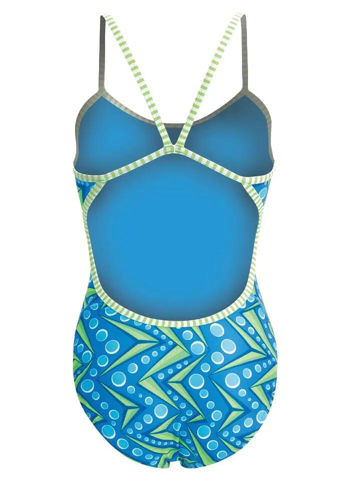 Dolfin Traje de baño Zenon con espalda descubierta - Azul 3/5