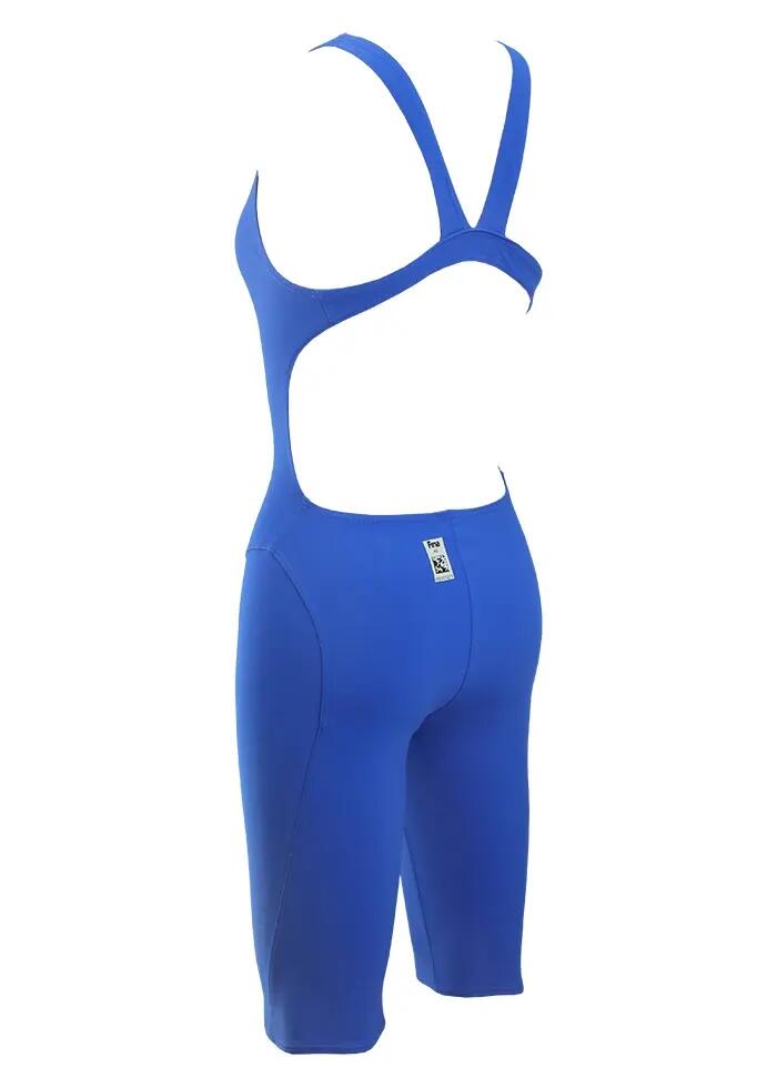 HEAD Liquidfire Power Open Back Knee Suit Azul Royal Tamanho UK 22 2/3