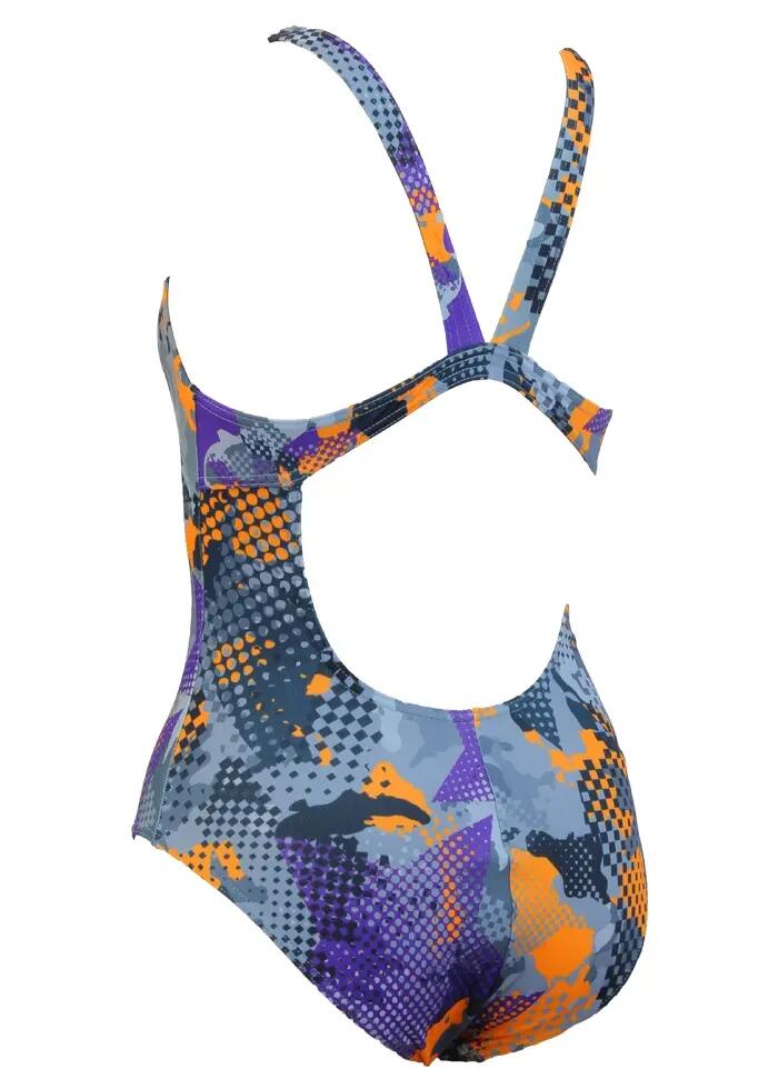 Jaked Costume intero da donna Teknocamou - Viola 3/4