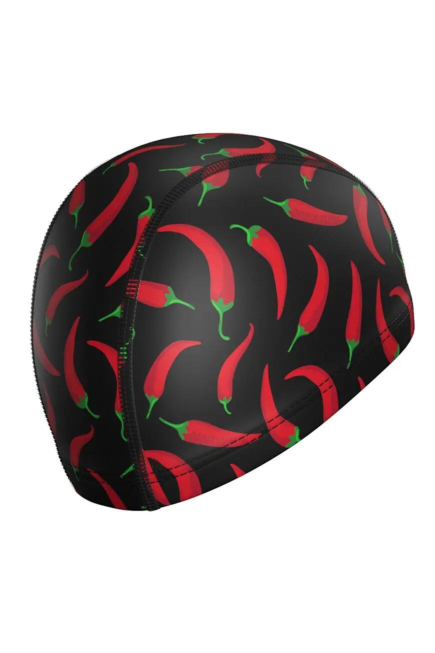 Touca de Natação Mad Wave em elastano com Estampa de Pimentas 2/5