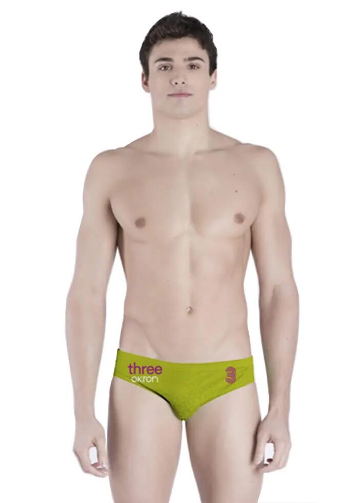 Akron Cueca Boxer Adi Three Masculina - Roxo / Verde 2/4