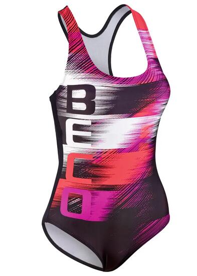 Beco Maillot de bain rose pour jeunes - Maxpower Noir / Rose
