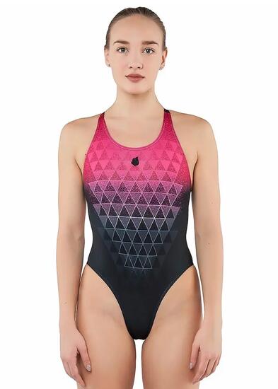 Mad Wave Maillot de bain Matrix pour femme - Rose