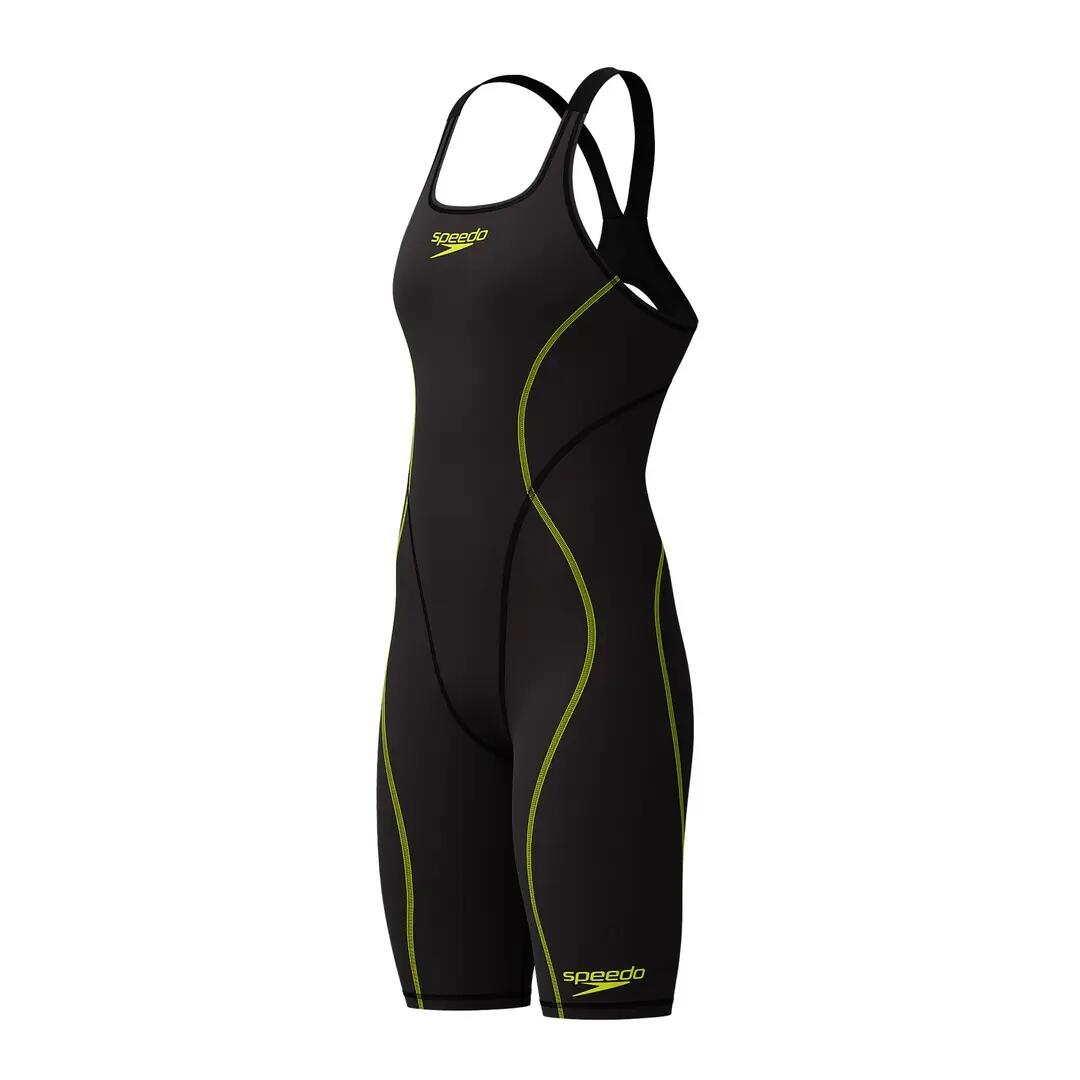 Speedo Fastskin Hyperspark Openback Kneeskin - Zwart - UK 30/EU 40 5/7