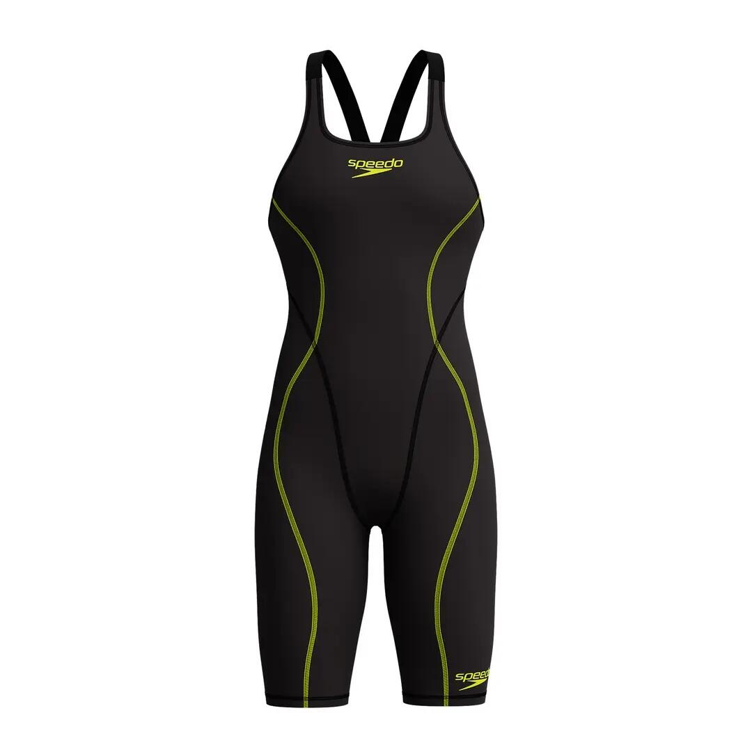 Speedo Fastskin Hyperspark Openback Kneeskin - Zwart - UK 30/EU 40 3/7