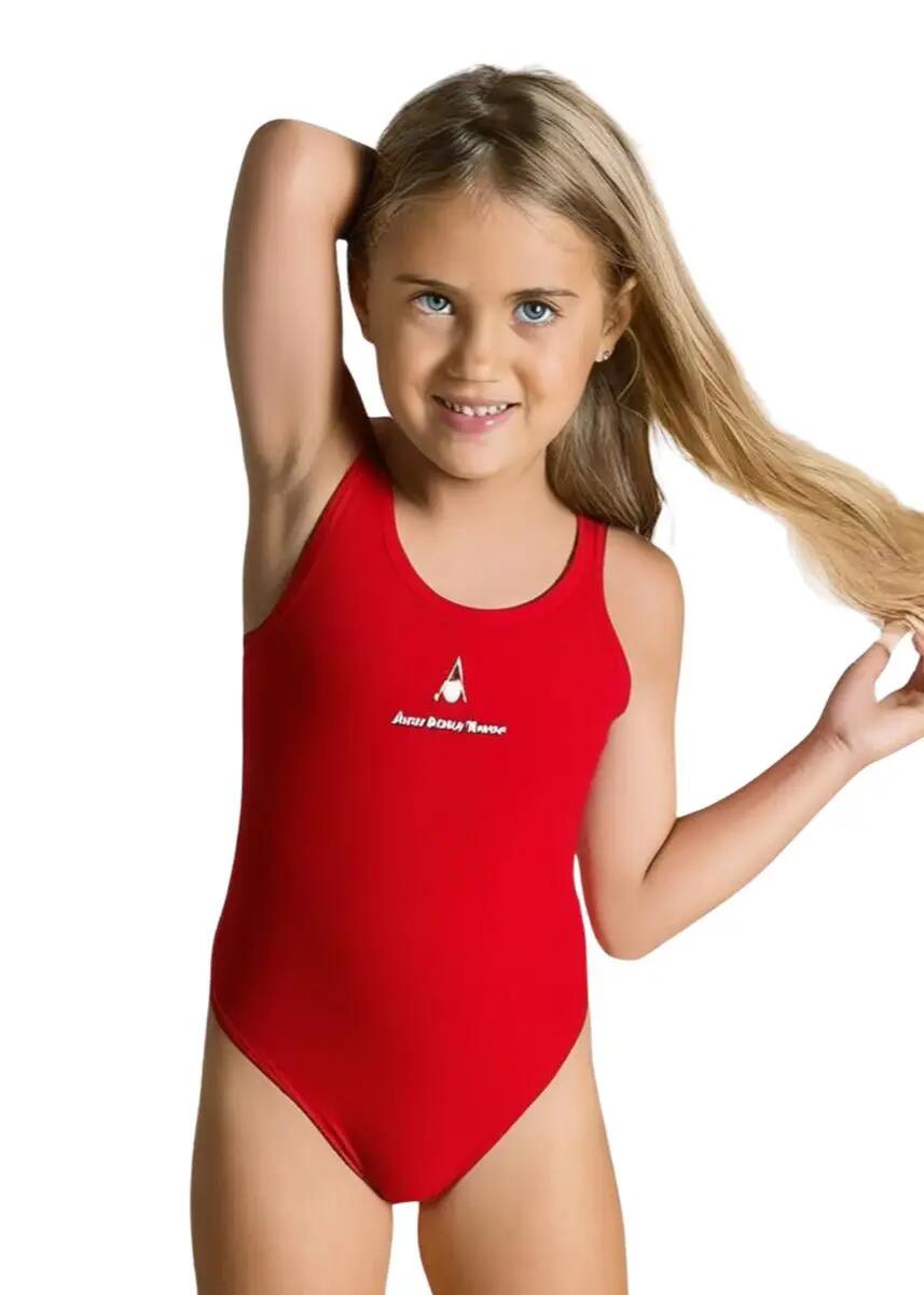 Aquasphere Costume Eva pour fille - Rouge 2/5