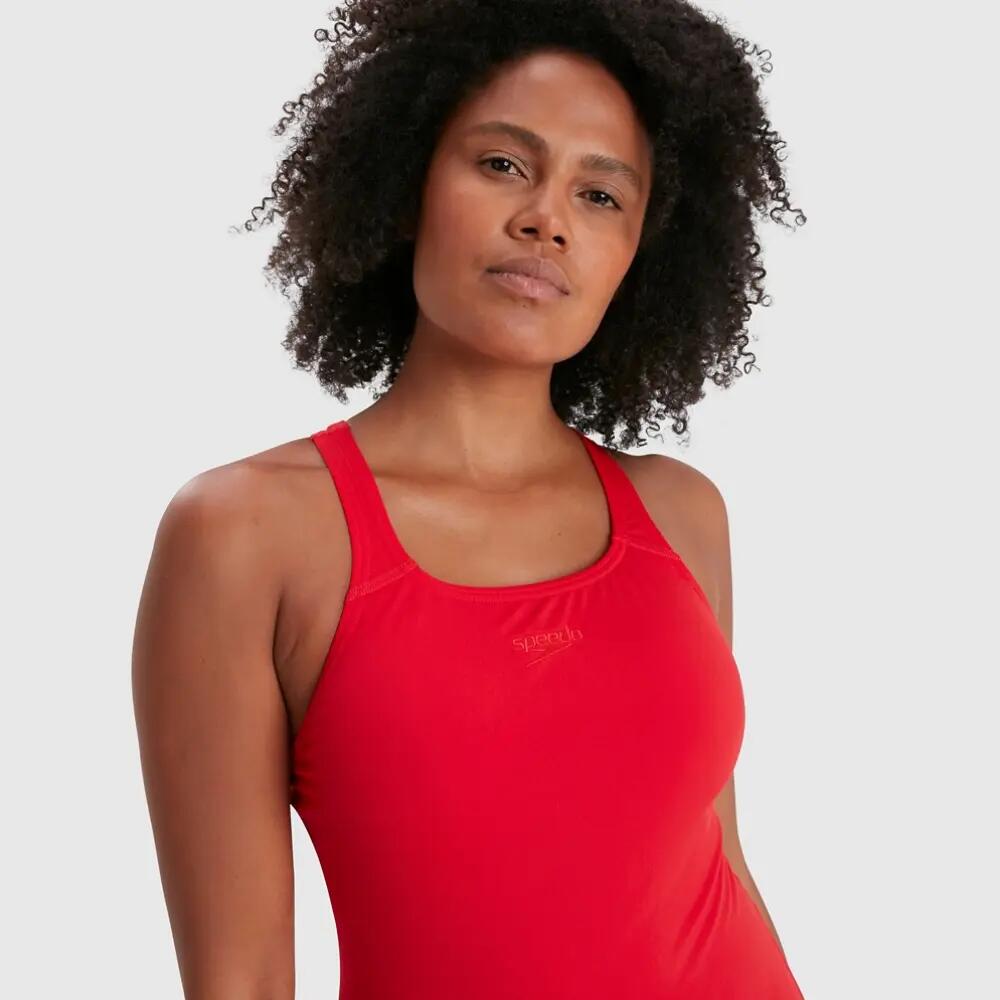 Speedo Eco Endurance+ Medalist Swimsuit - Fed Red - Size 42 3/7