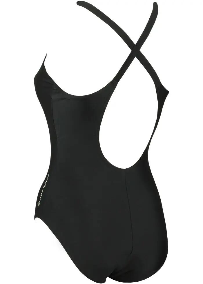 Aquasphere Costume da bagno Bailey da donna - Nero / Verde lime 3/5