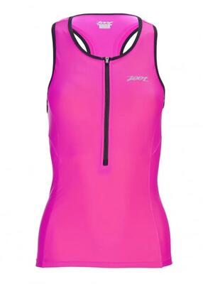 Zoot dames performance tri racerback top passievrucht maat s