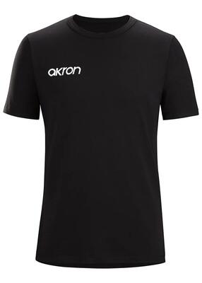 Akron junior lena katoenen t-shirt - zwart