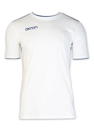 Akron T-shirt en coton La Nouvelle-Orléans - Blanc / Bleu marine