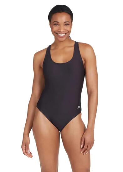 Maillot de bain Zoggs Coogee Sonicback Ecolast - Noir - Taille 40