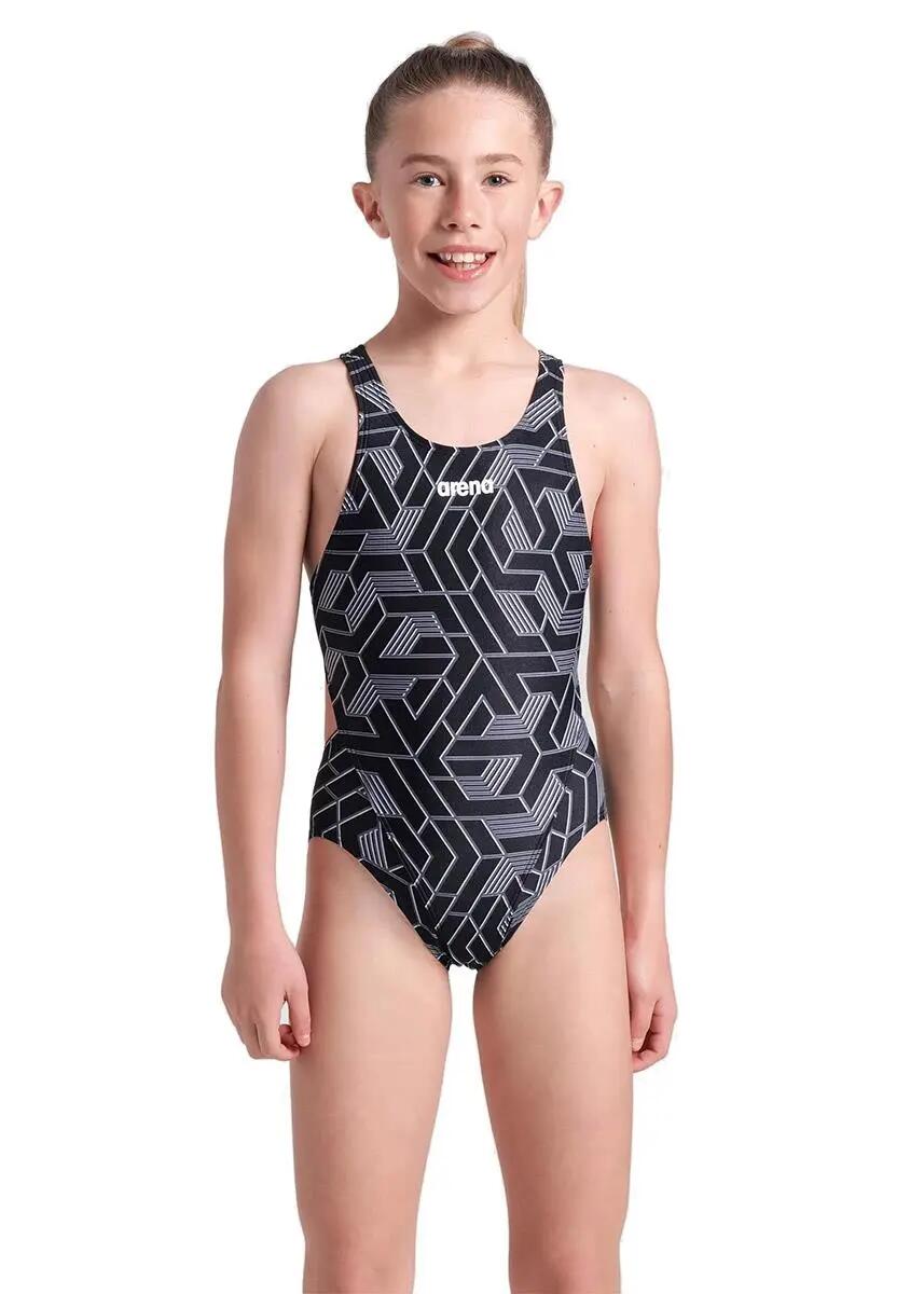 Arena Maillot de bain Escape Swim Tech Back pour fille - Noir 1/5