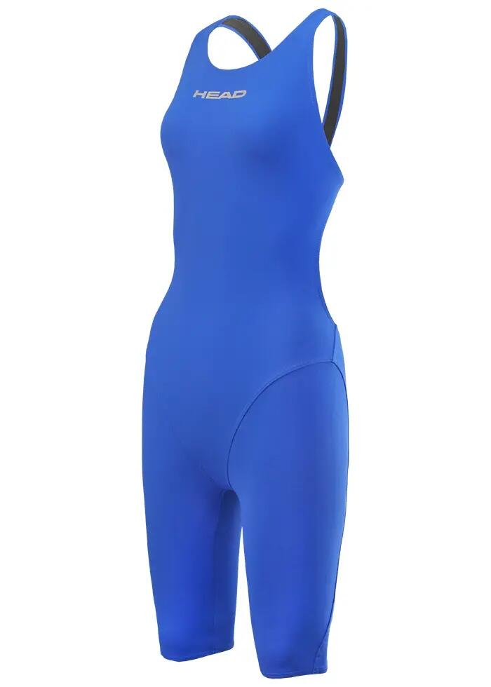 HEAD Liquidfire Power Open Back Knee Suit Azul Royal Tamanho UK 22 1/3