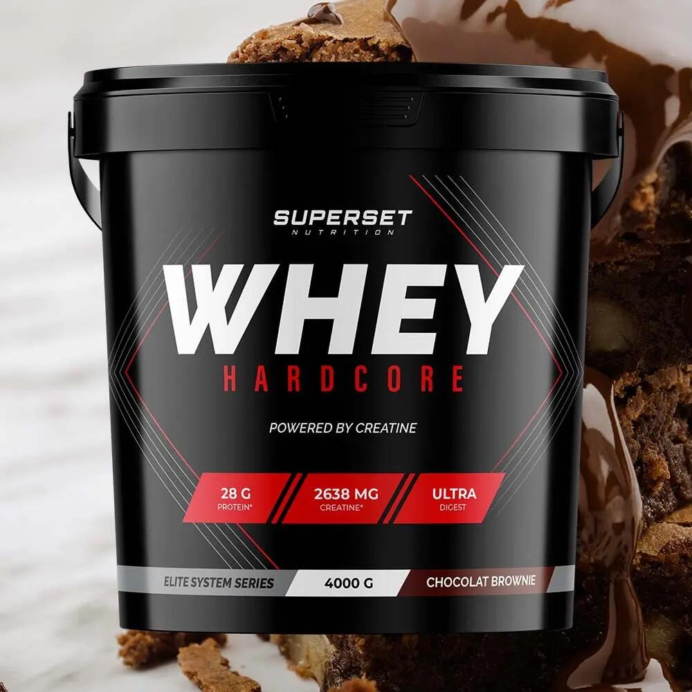 Proteína Whey - Whey Hardcore (4kg) - Brownie 5/5