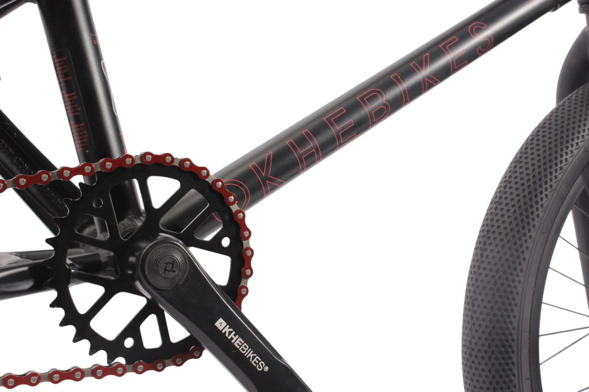 BMX-fiets aluminium COSMIC AL kind zwart 20 inch 10,6 kg 8/12