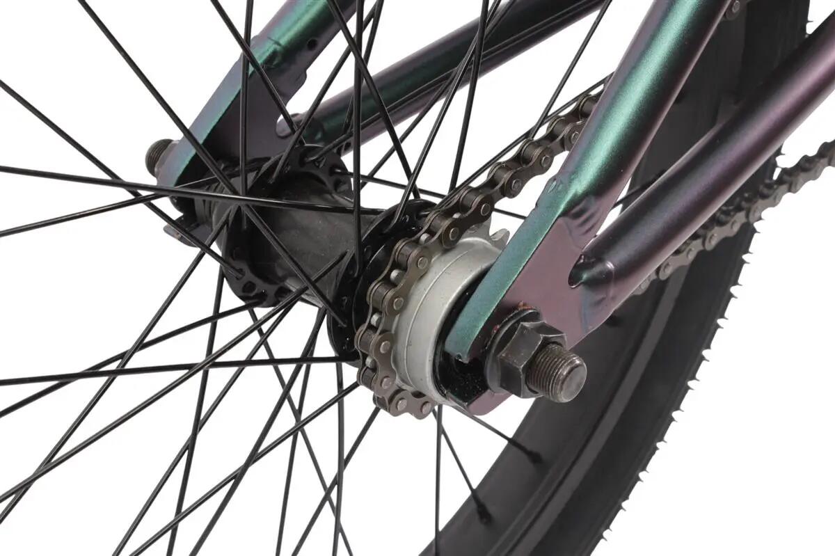 BMX Fahrrad Alu Kinder BLAZE AL grün 18 Zoll 9,3kg 8/11