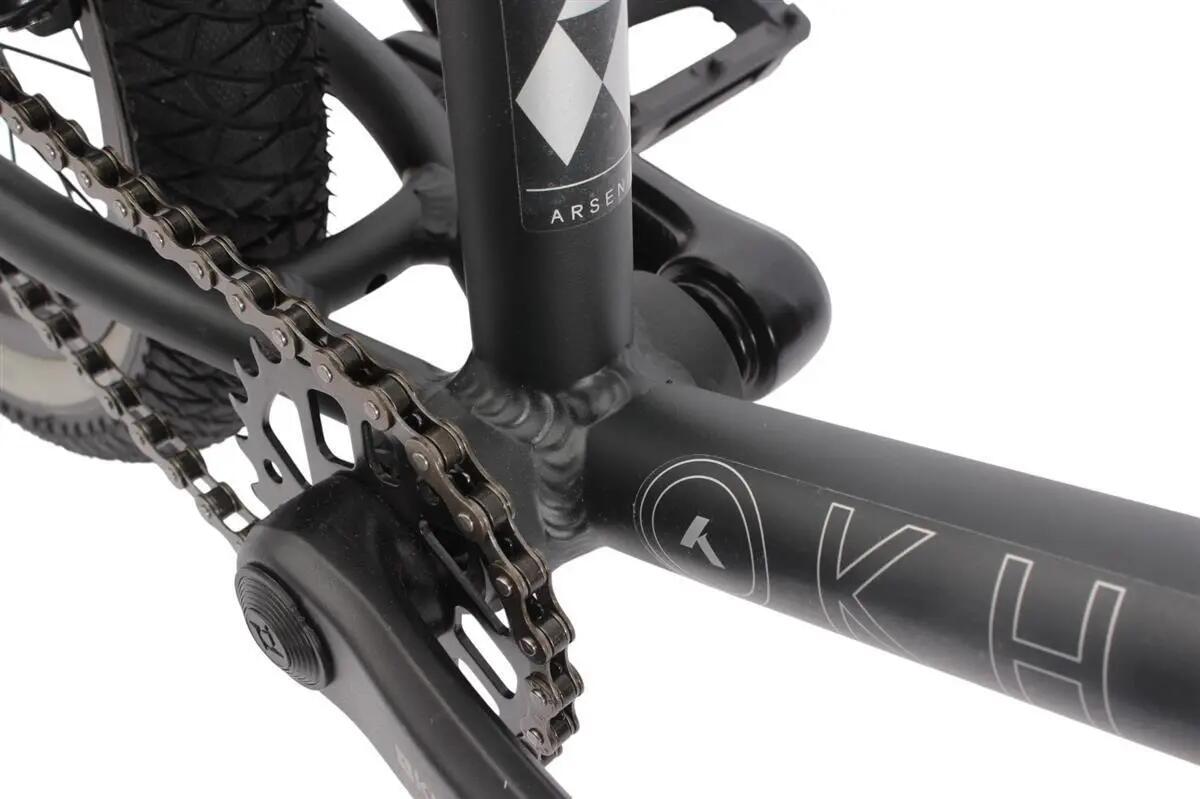BMX fiets aluminium kind ARSENIC LL zwart 16 inch 7,9kg 12/12