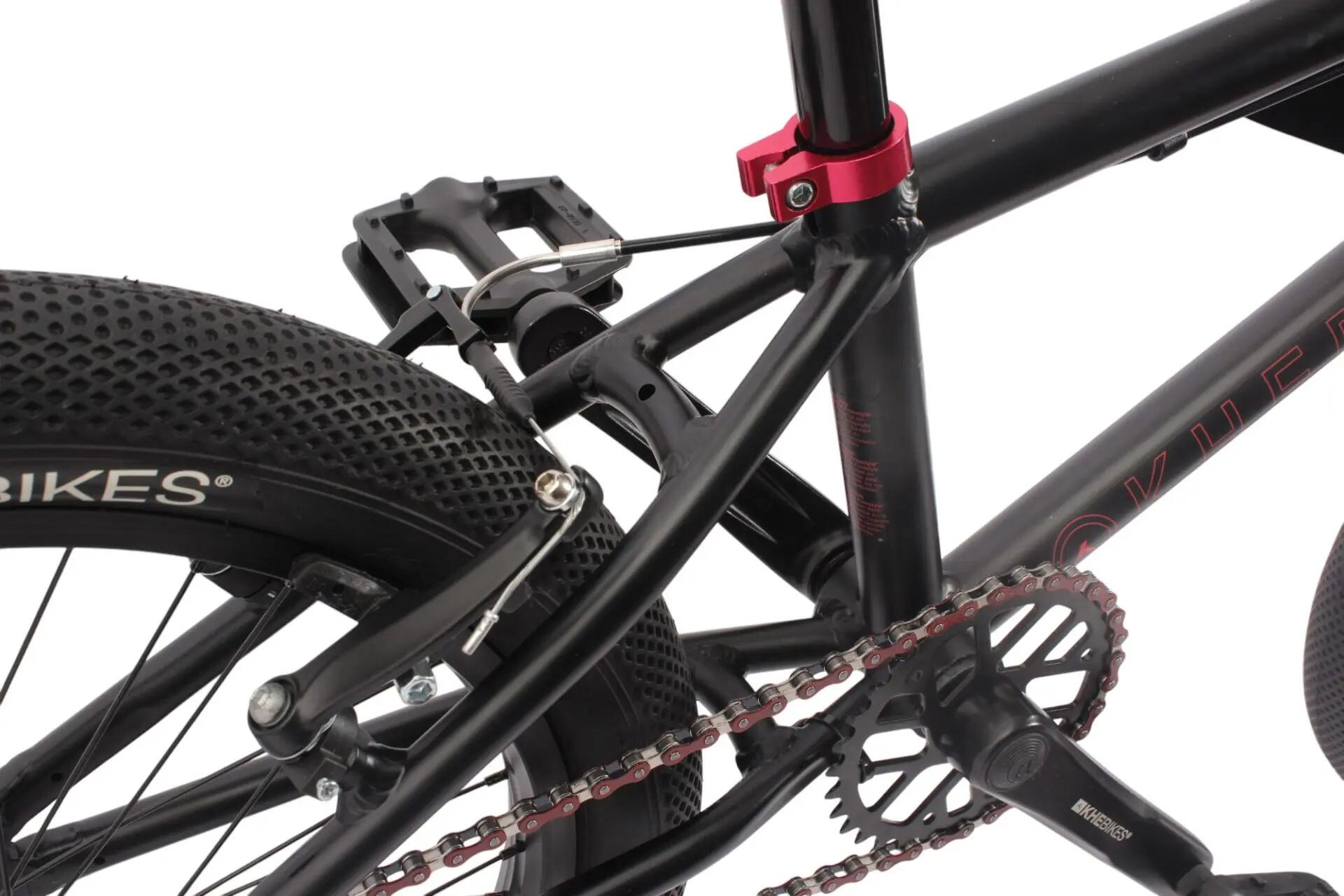 BMX-fiets aluminium COSMIC AL kind zwart 20 inch 10,6 kg 12/12