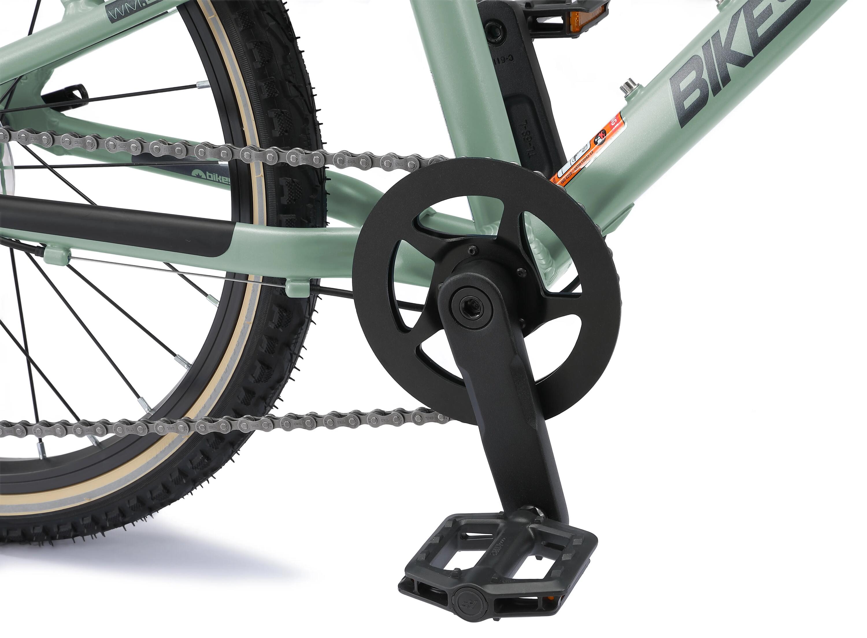 City Kinder Fahrrad aluminium 20", Leichtgewicht 8 kg, 7 Gänge Shimano 6/10