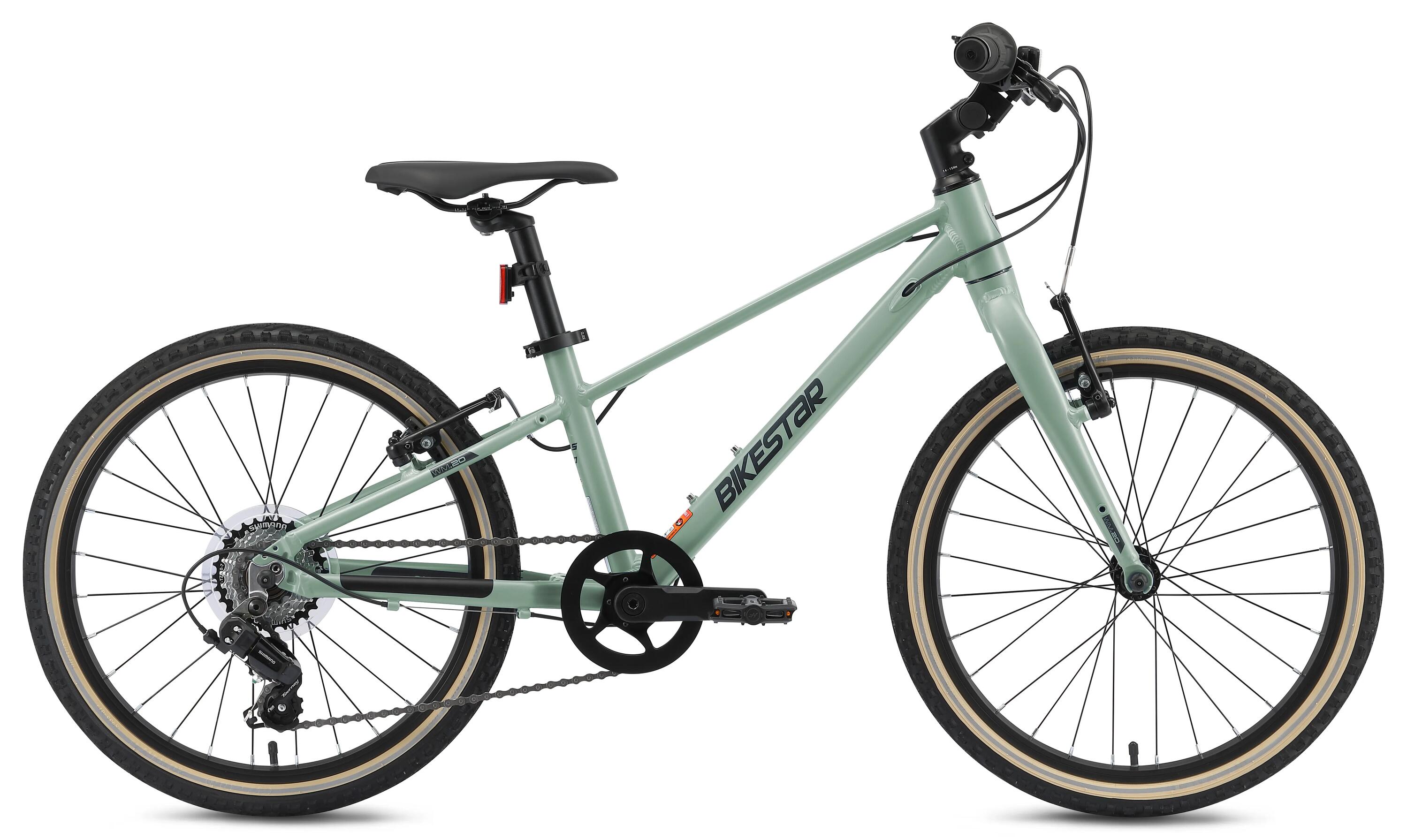 City Kinder Fahrrad aluminium 20", Leichtgewicht 8 kg, 7 Gänge Shimano 2/10