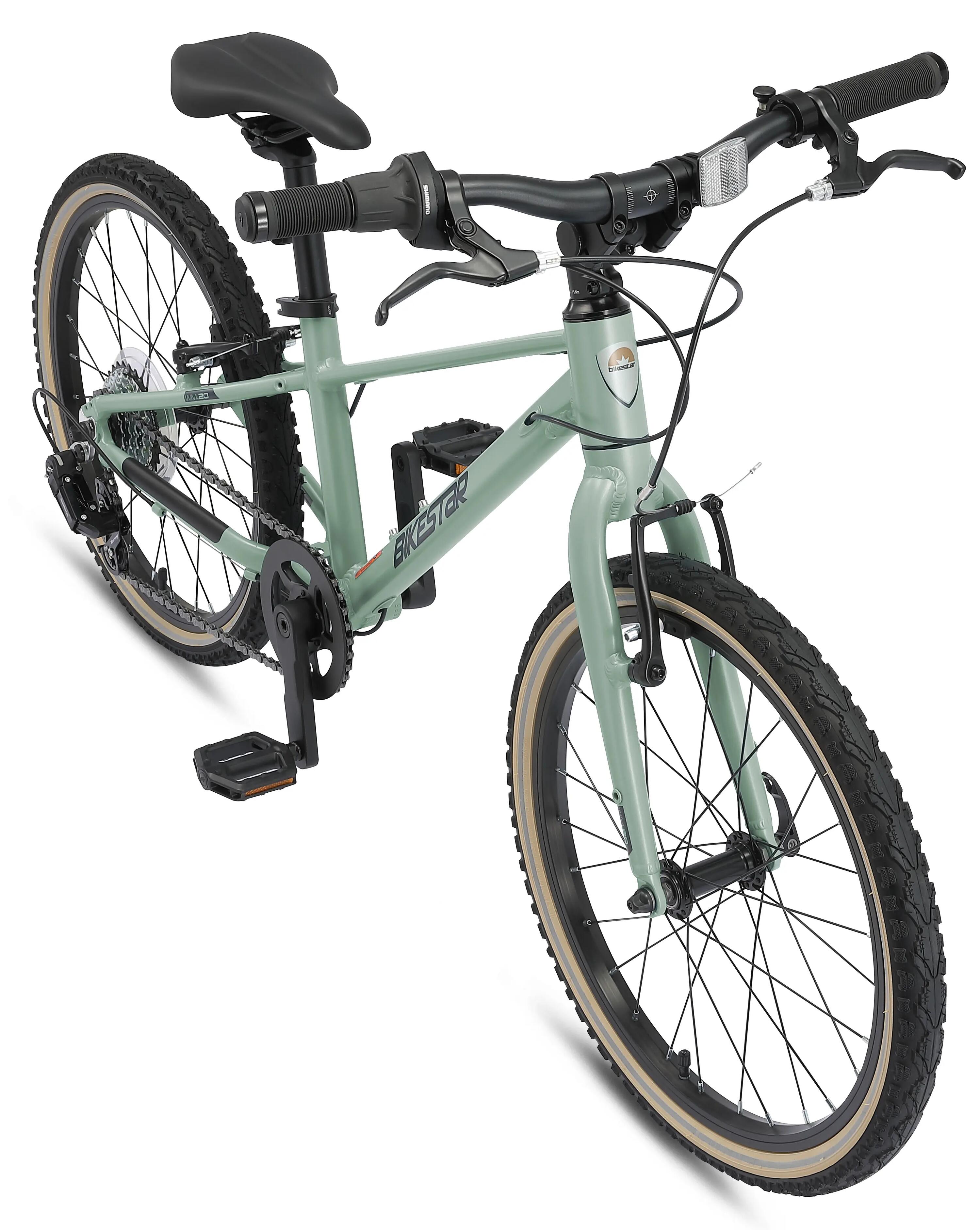 City Kinder Fahrrad aluminium 20", Leichtgewicht 8 kg, 7 Gänge Shimano 10/10