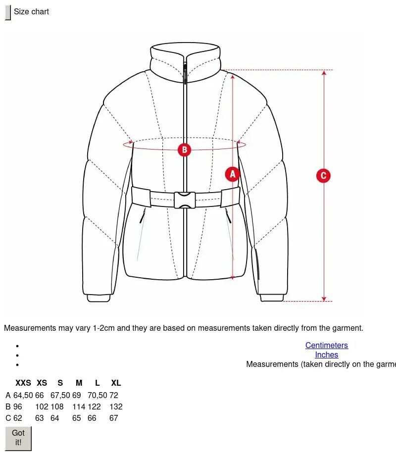 Veste de ski isolante rétro femme Alpengold-W Light Blue Bleu 7/8