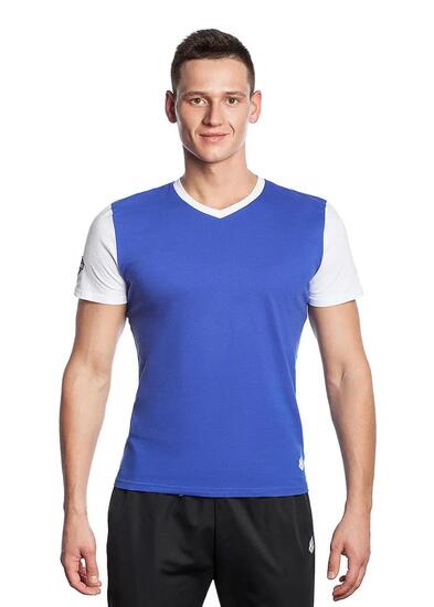 Mad Wave T-shirt professionnel pour homme - Bleu/Blanc