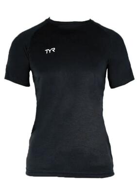 Tyr kinder t-shirt met technische print - wit