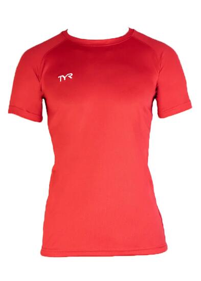 TYR Maglietta tecnica per bambini - Rossa